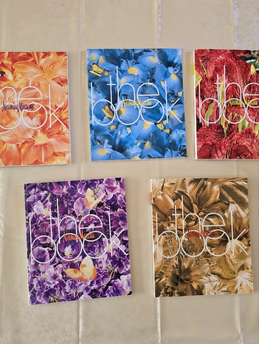 Vintage 2005 Neiman Marcus The Book Set of 5 Fashion Catalogs